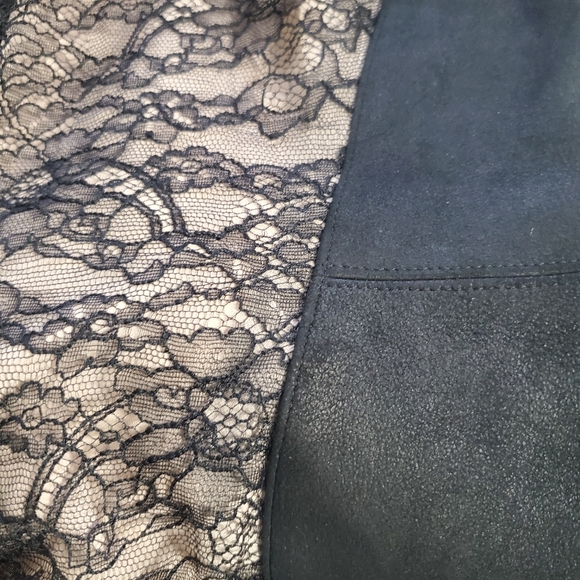 Haute Hippie Women's 2 Silk Suede Blend Lace Sleeveless Long Maxi Dress New Tags - Picture 6 of 7